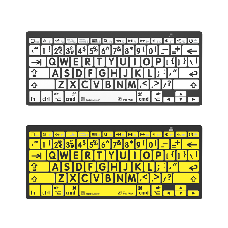 Large print Logickeyboard for MAC
