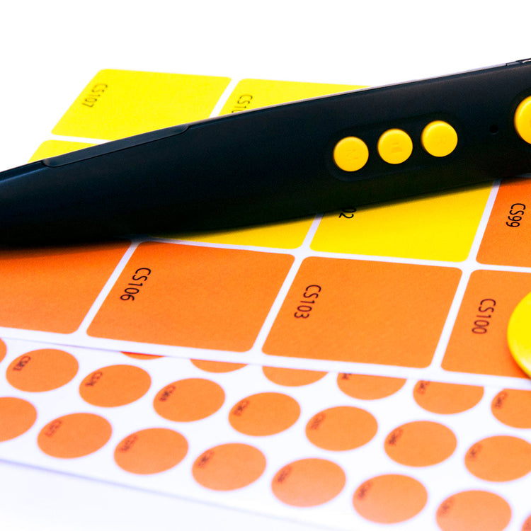 Pack 2 - coloured labels for RNIB PENfriend