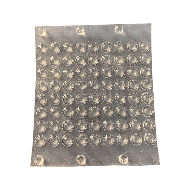 Small round clear dome head Bumpons