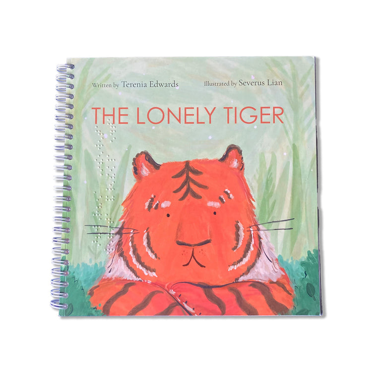 The lonely tiger (contracted UEB)