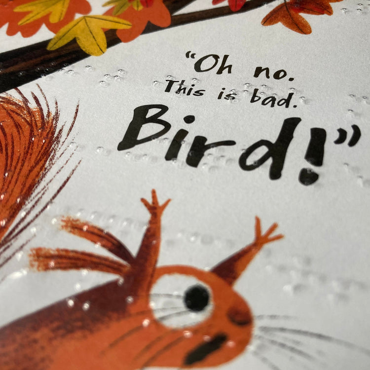 Alternative view of The Leaf Thief: The Leaf Thief (uncontracted UEB)