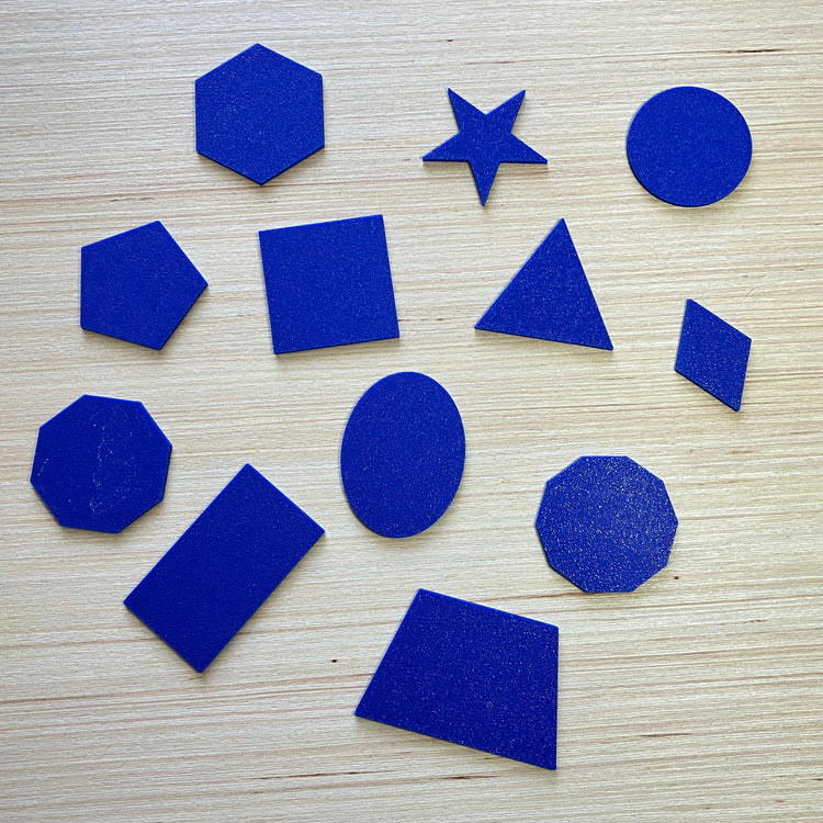 Alternative view of 3D tactile shapes