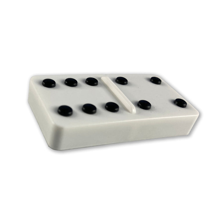 Alternative view of Easy-to-see tactile dominoes with raised dots