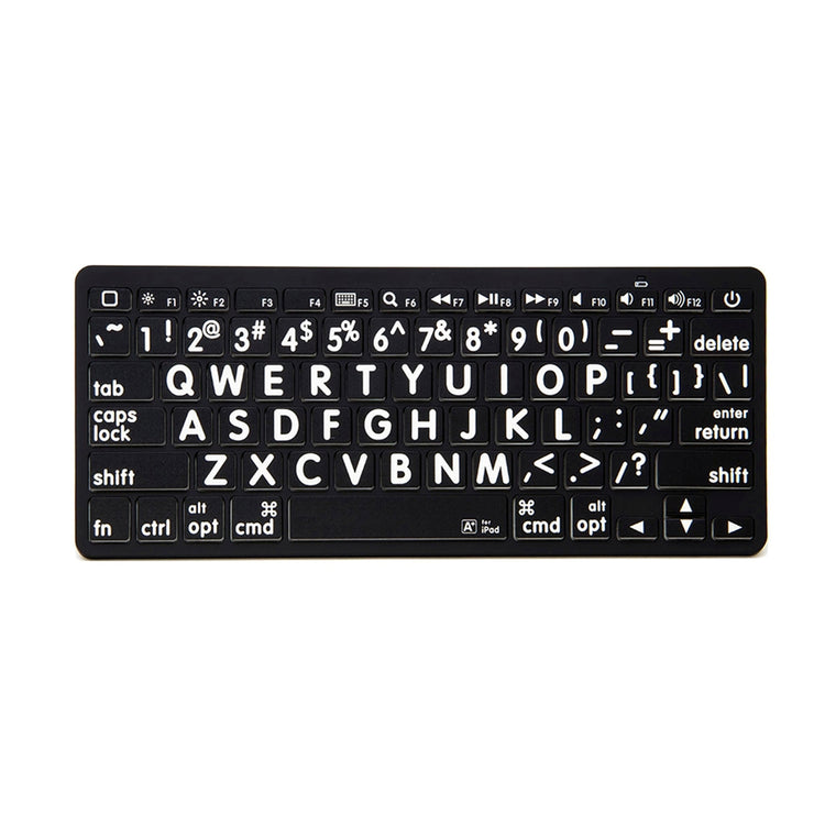 Alternative view of Large print Bluetooth mini keyboard for iOS and MAC