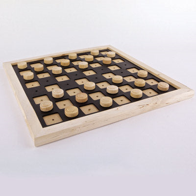 Tactile draughts set