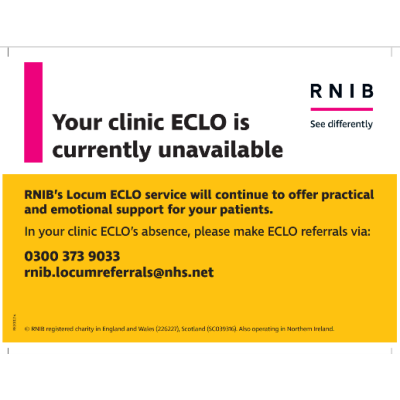 Locum ECLO A5 business card