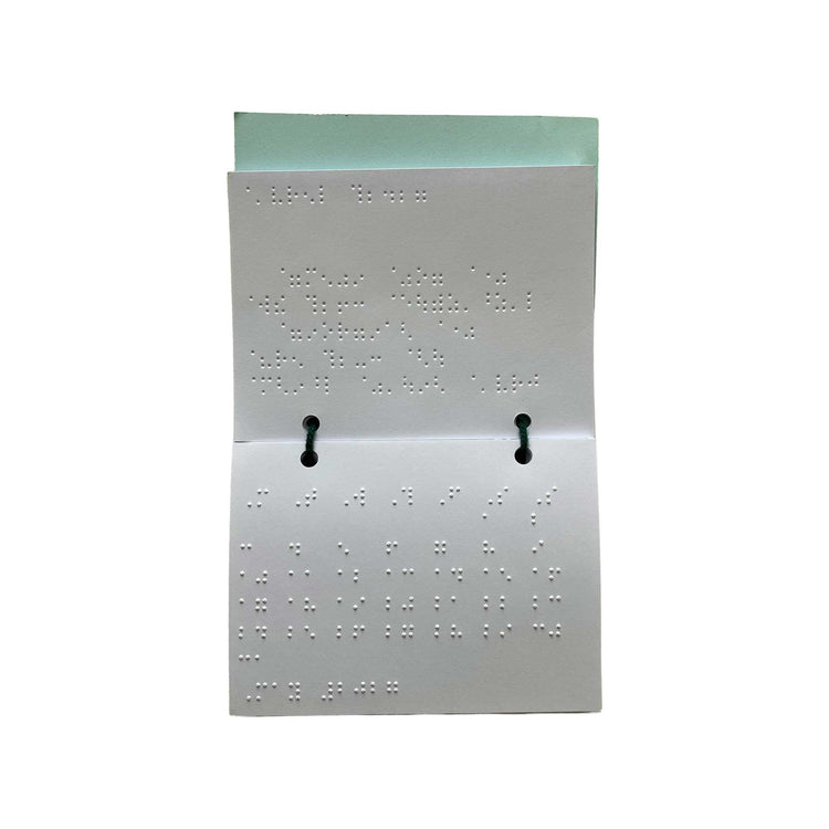 Alternative view of 2027 Braille Pocket Date Calendar