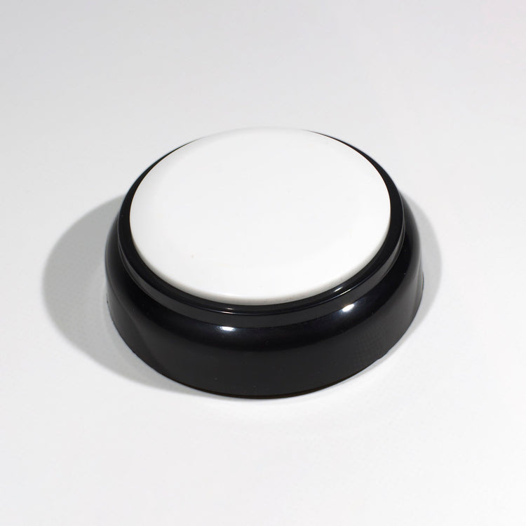 Talking button clock