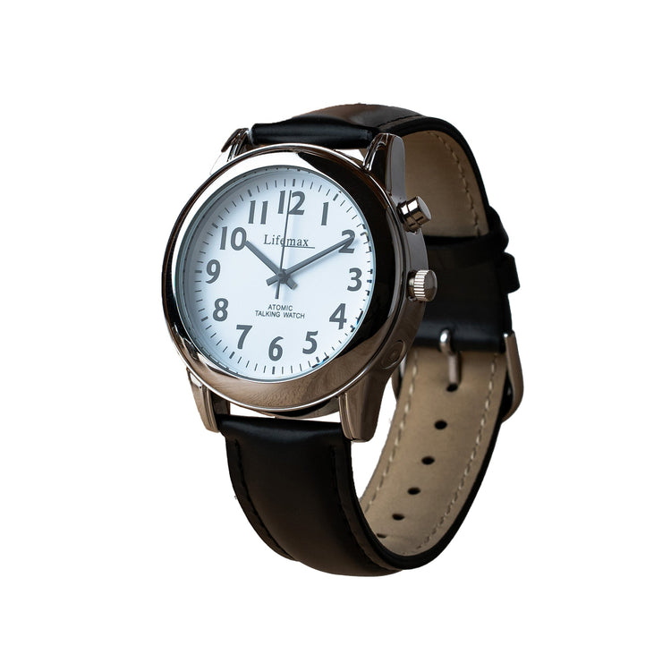 Lifemax Talking Atomic Watch Large (Leather)