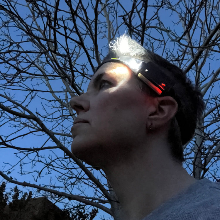 Alternative view of Head torch