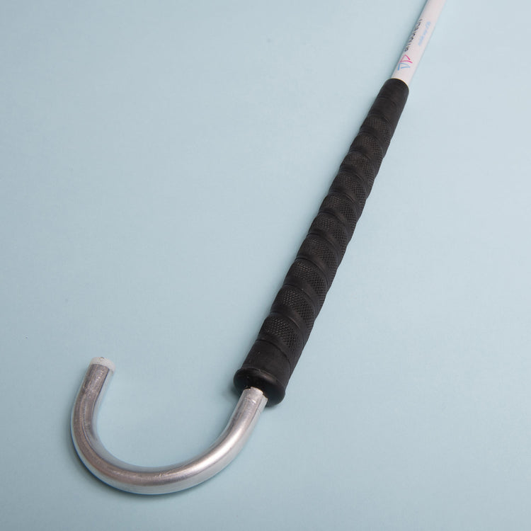 Alternative view of Ambutech aluminium crook handle rigid long cane