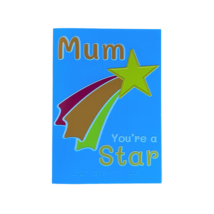 Inclusive you're a star mother's day charity card