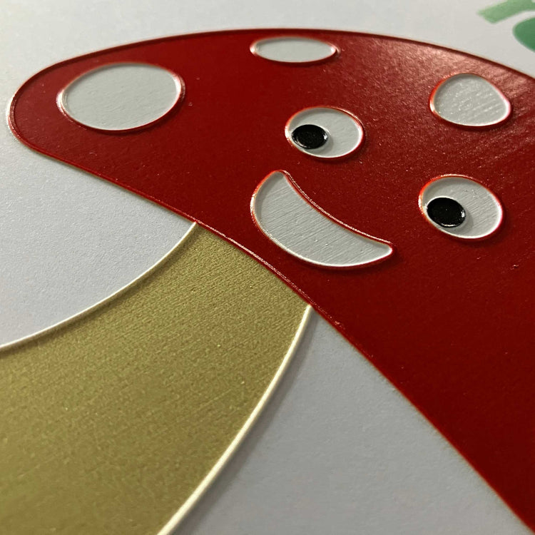 Alternative view of Inclusive you're a fun-guy! Father's day charity card